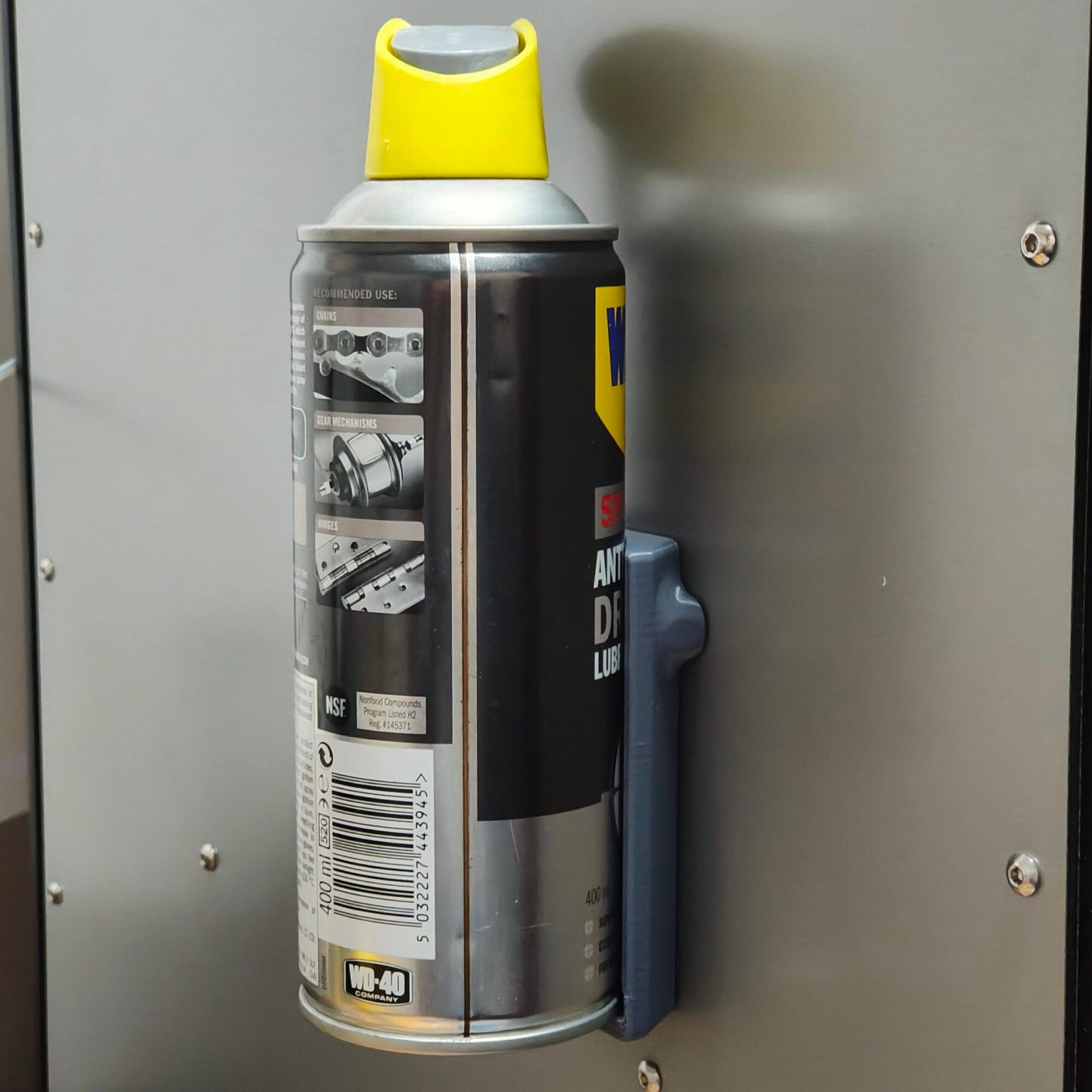 Aerosol Spray Can Magnetic Holder 3D Model - Image 8