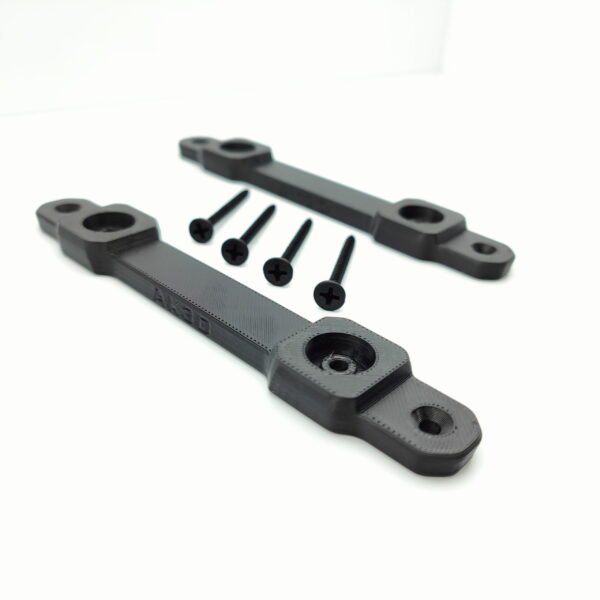 Black Wall Mount Brackets with screws for DeWalt DCB105 Charger