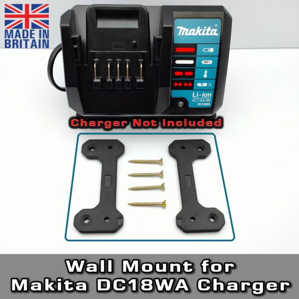 Wall Mount for Makita DC18WA Charger