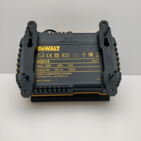 Wall Mount for DeWalt DCB118 DCB116 Flexvolt XR Battery Charger - Image 5