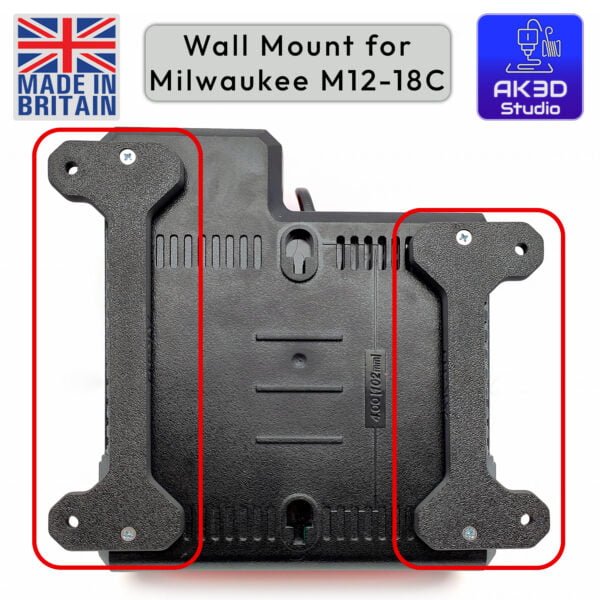 Wall Mount for Milwaukee M12 18C