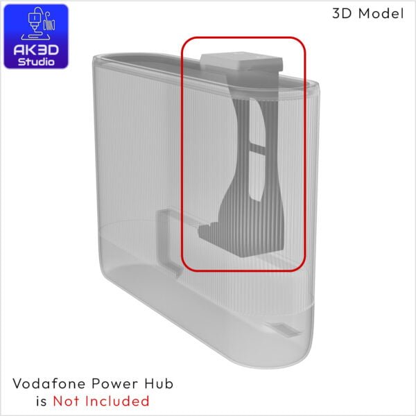 Wall Mount for Vodafone Power Hub WiFi 6 Router - Image 10