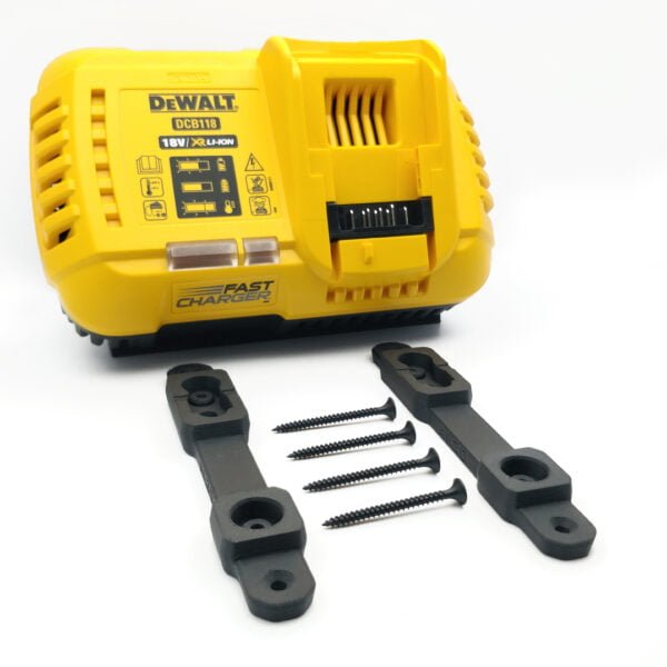 Wall Mount for DeWalt DCB118 DCB116 Flexvolt XR Battery Charger - Image 2