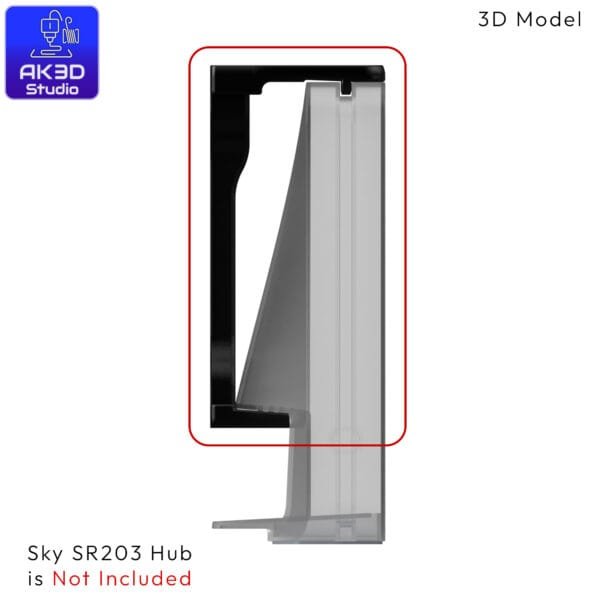 Wall Mount for Sky Broadband Hub SR203 WiFi Router - Image 5