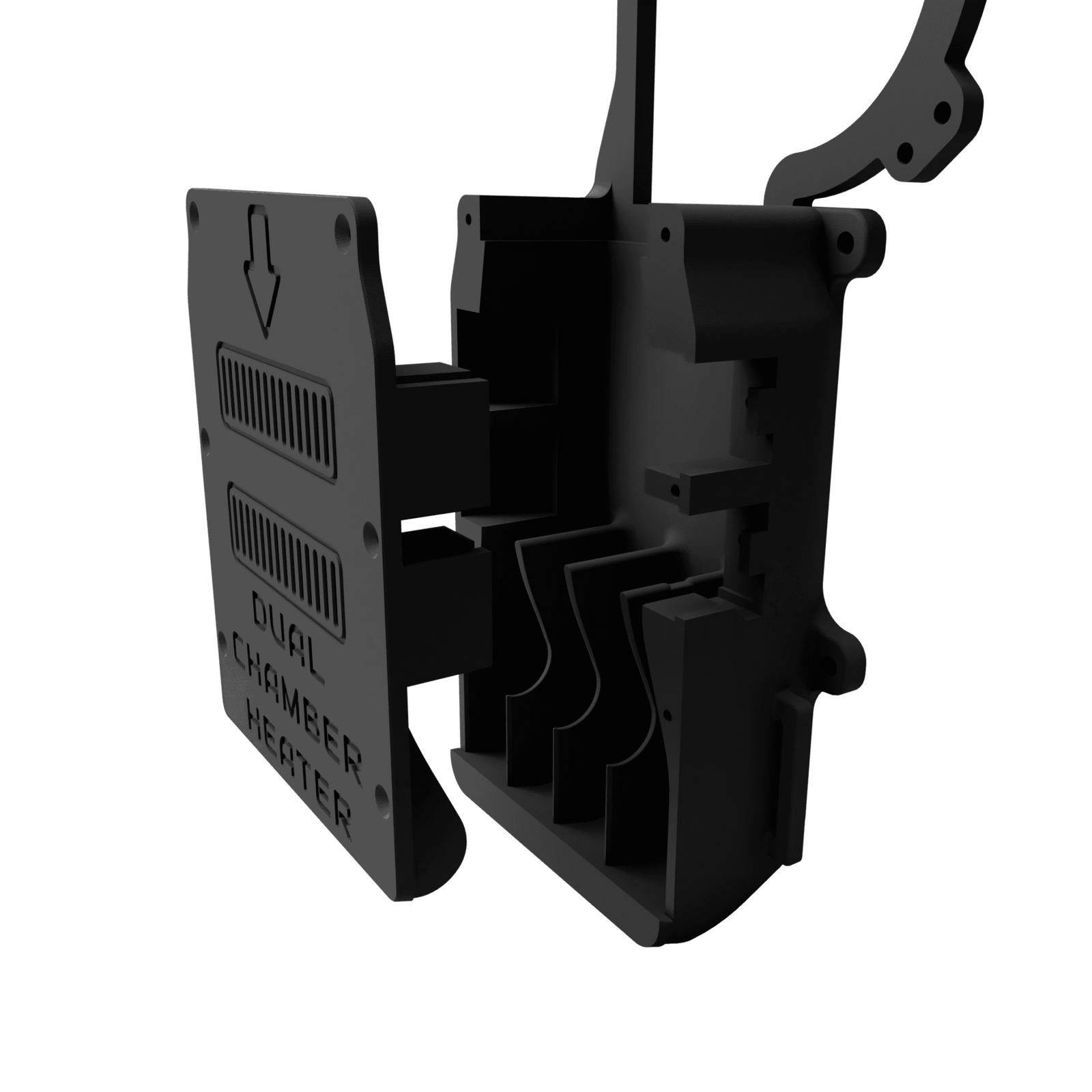 Dual Chamber Heater 3D Model for IDEX 3D Printer - Image 4