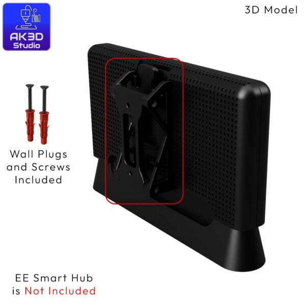 Wall Mount for EE Smart Hub SH31B WiFi Router - Image 3