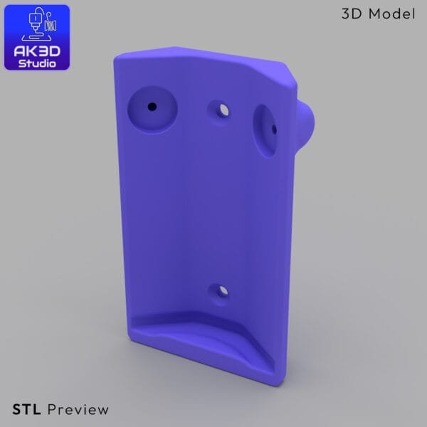 Aerosol Spray Can Magnetic Holder 3D Model - Image 2