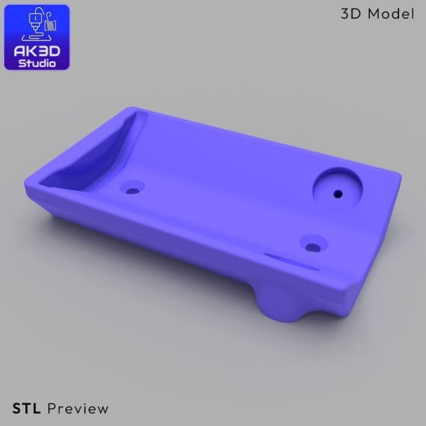 Aerosol Spray Can Magnetic Holder 3D Model - Image 4