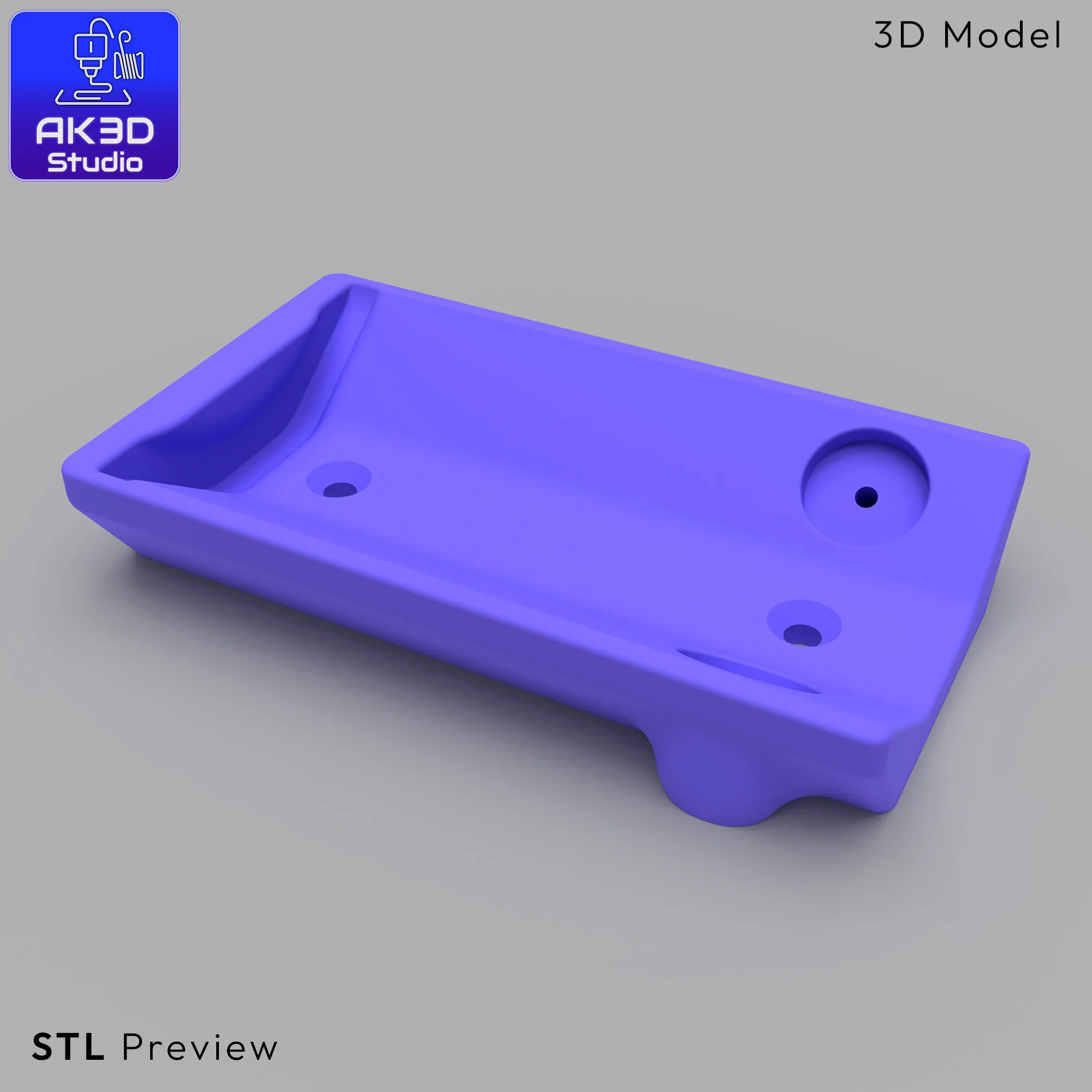 Aerosol Spray Can Magnetic Holder 3D Model - Image 4