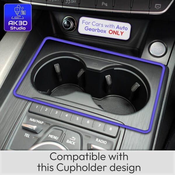 Audi A4 B9 Cupholder Tray - Image 7