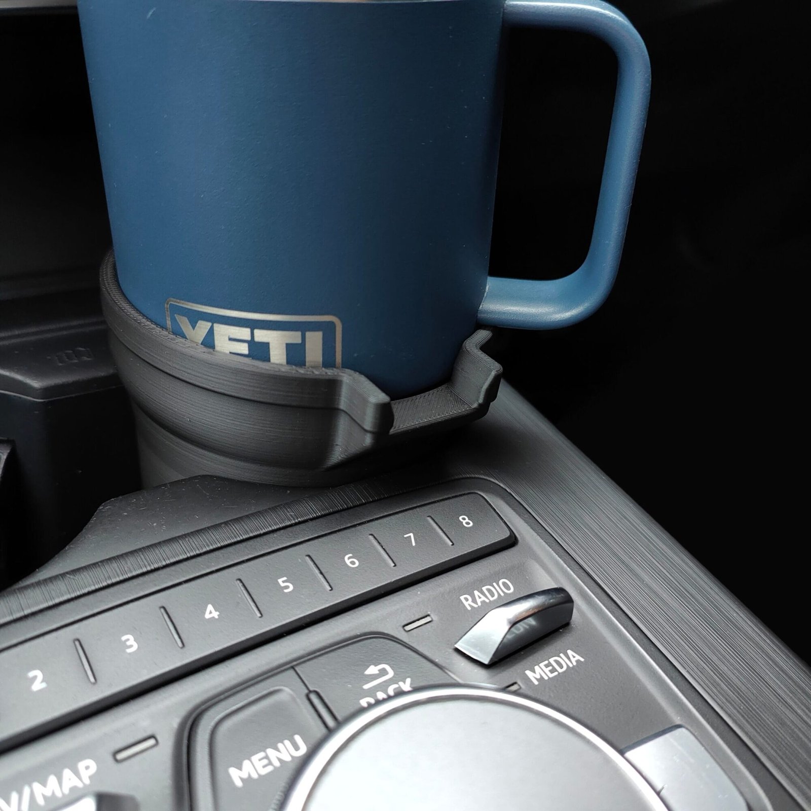 YETI Rambler Mug Cupholder for Audi B9 & B9.5 - 3D Model - Image 8