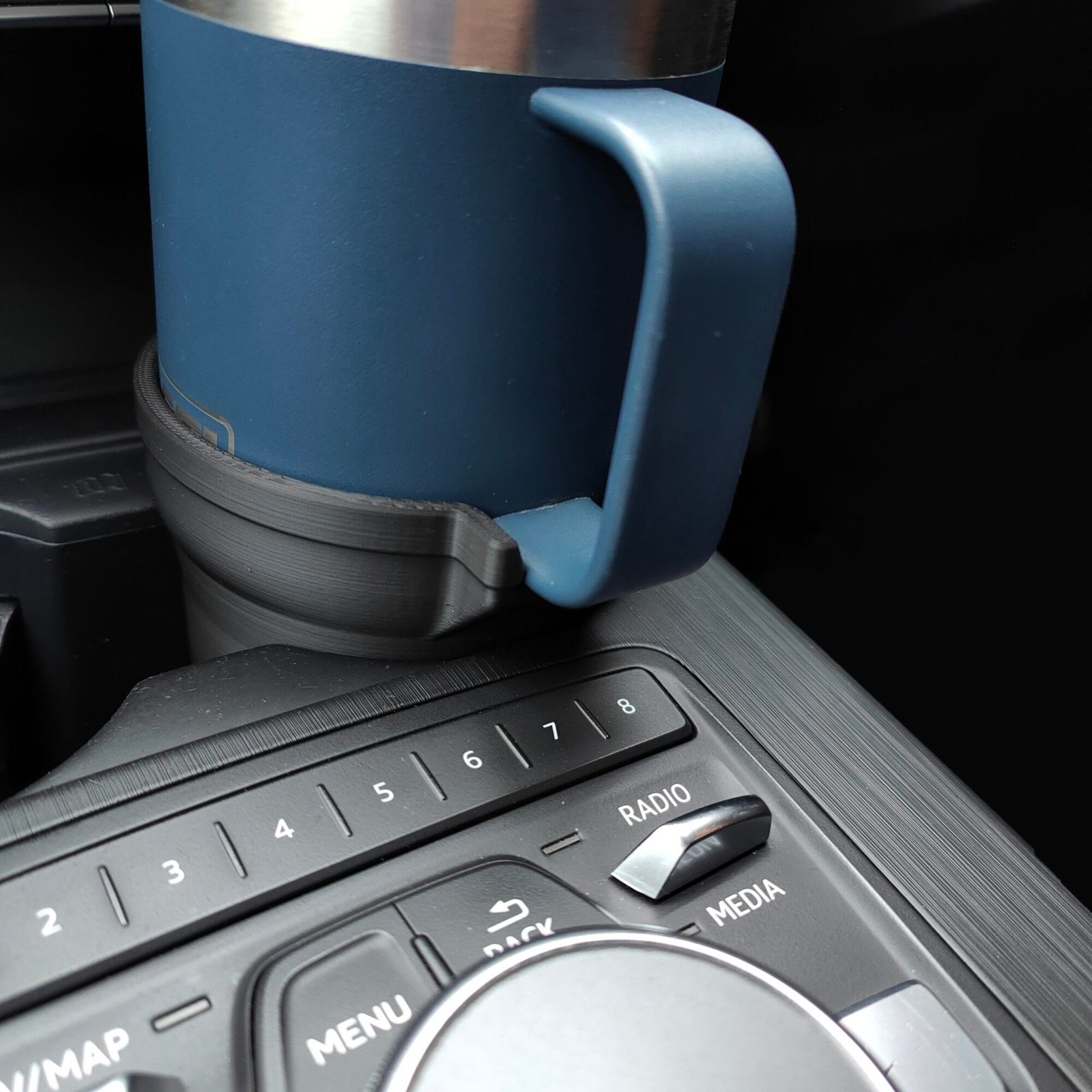 YETI Rambler Mug Cupholder for Audi B9 & B9.5 - 3D Model - Image 9
