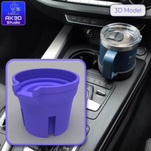 Yeti Rambler Mug Cupholder for Audi A4 B9 and B9.5 - 3D Model