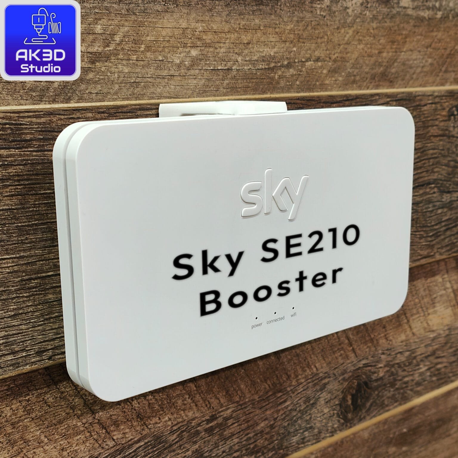 Wall Mount for Sky Q Wireless Booster SE210 - AK3D Studio