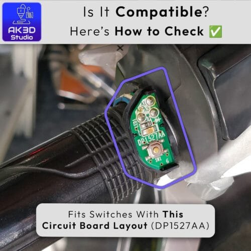 Honda Heated Grips Button Replacement Compatibility Check