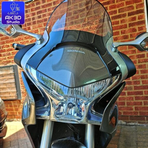 Honda VFR1200F Wind Deflectors set 08R81-MGE-800 3D Printed Front view