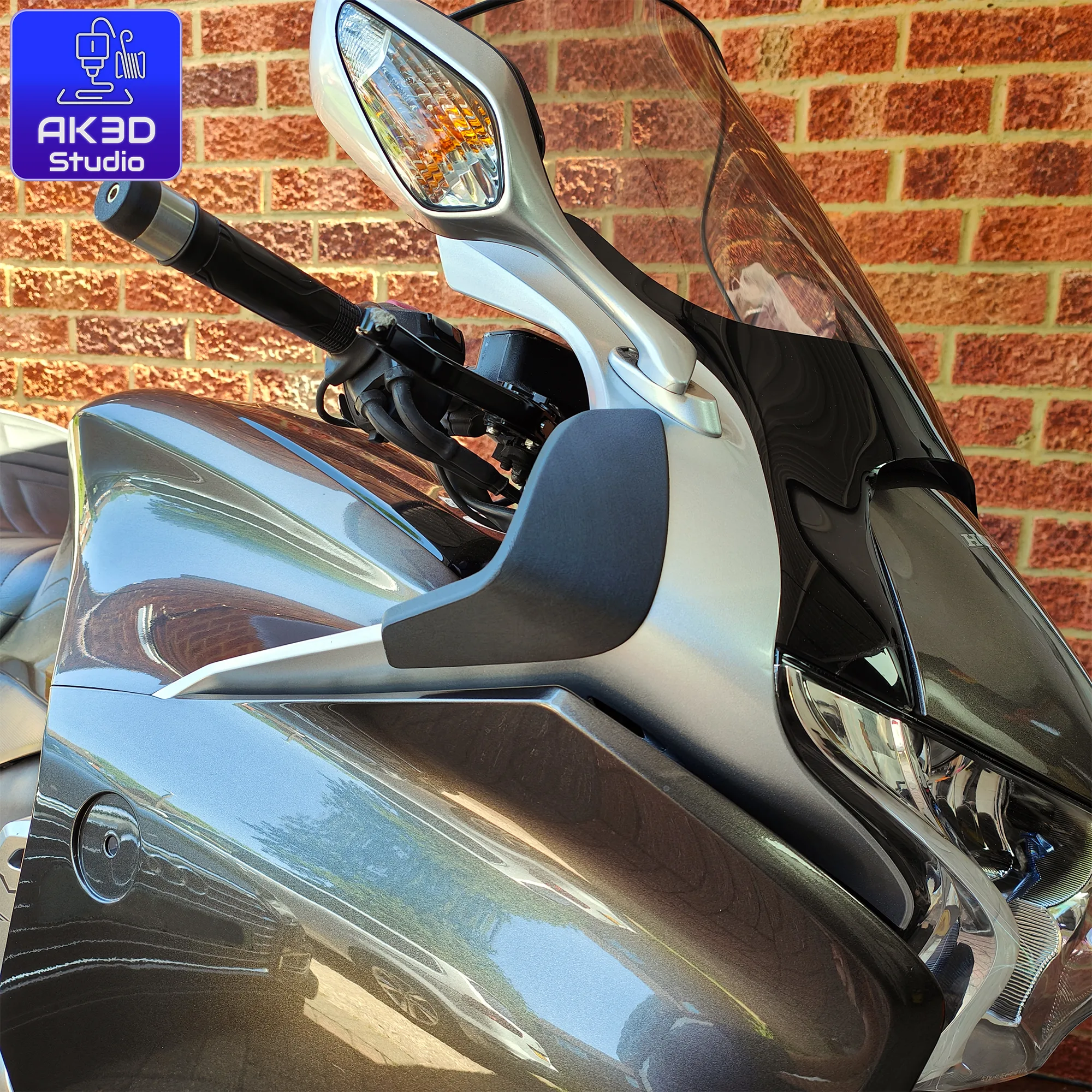 Honda VFR1200F Wind Deflectors set 08R81-MGE-800 3D Printed